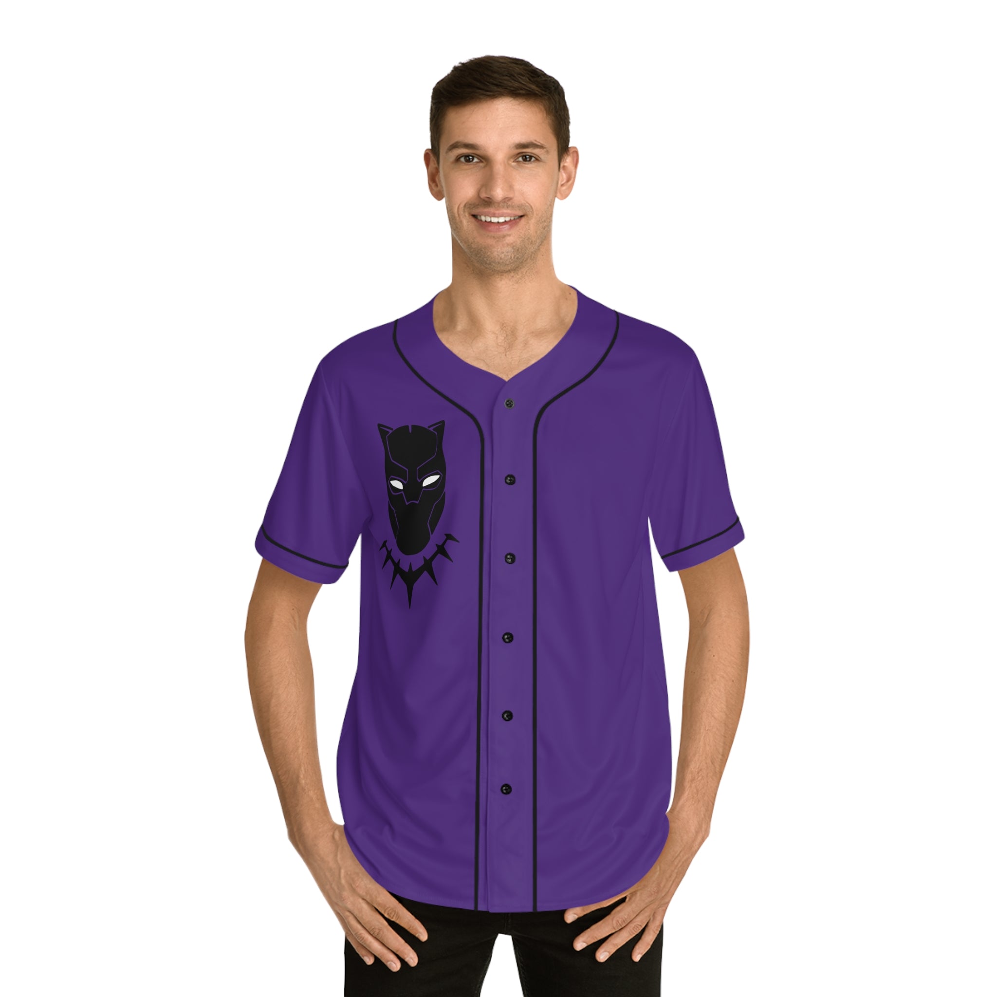 Black Panther Baseball Jersey